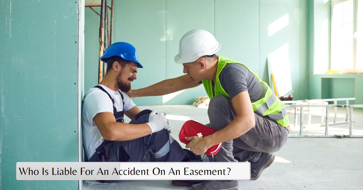 Who Is Liable For An Accident On An Easement